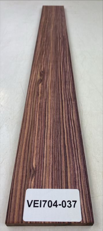 Griffbrett Königsholz - Kingwood 720x85x10mm Einzelstück #037